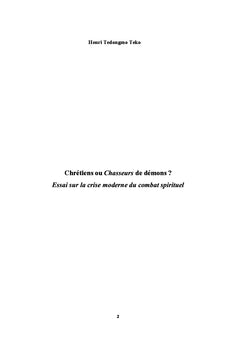 Chrétiens ou Chasseurs de démons ?