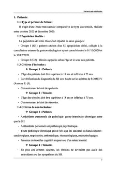 Troubles psychoaffectifs associés au syndrome de l'intestin irritable