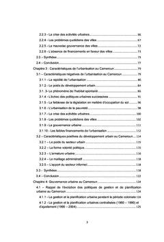 Développement et aménagement urbains au Cameroun