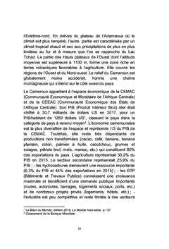 Développement et aménagement urbains au Cameroun