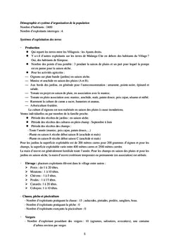 Monographie des villages axe Mpete