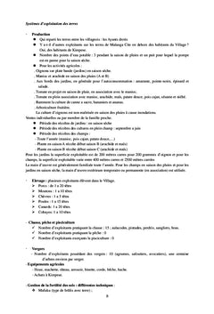 Monographie des villages axe Mpete