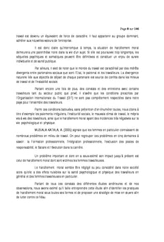 Harcèlement moral des femmes travailleuses à l'Université de Kinshasa