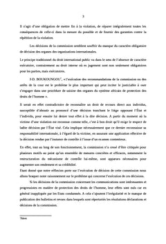 L'execution des decisions rendues par les organes quasi juridictionnel de protection des droits