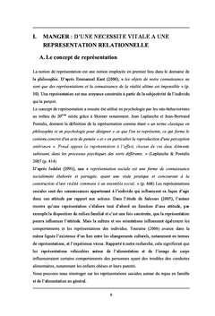 La représentation du repas en famille chez l'enfant obèse