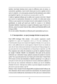 La représentation du repas en famille chez l'enfant obèse