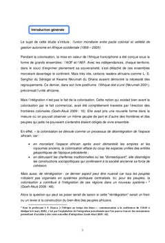 L'union monétaire entre pacte colonial et velléités de gestion