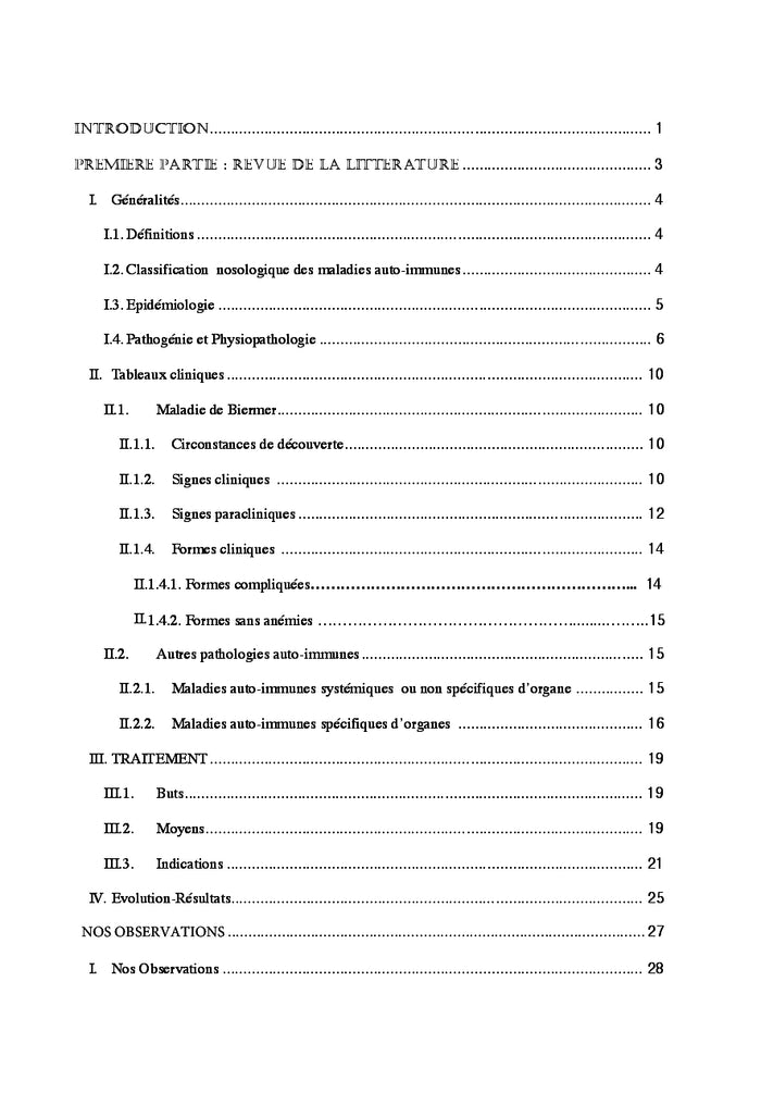Association maladie de Biermer et autres maladies auto-immunes à Dakar