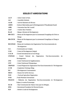 Impact socio-économique des activités