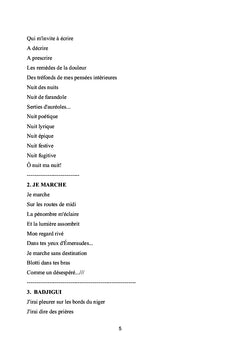 Recueil de Poèmes