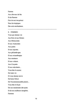 Recueil de Poèmes
