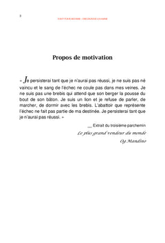 Tout pour réussir