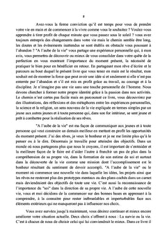 A L'Aube de la Vie