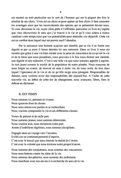 A L'Aube de la Vie