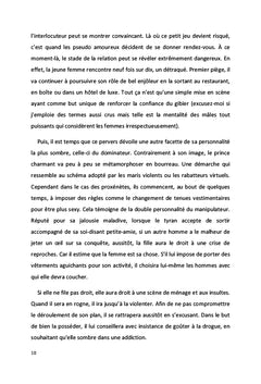 Message envers les hommes au sujet des femmes