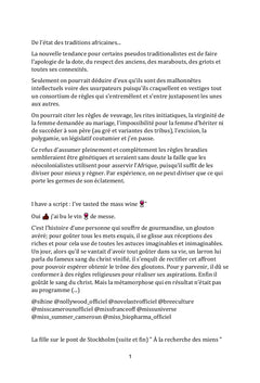 Pensées d'un internaute