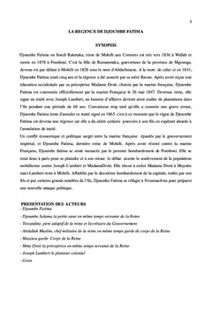 La Régence de Djoumbe Fatima