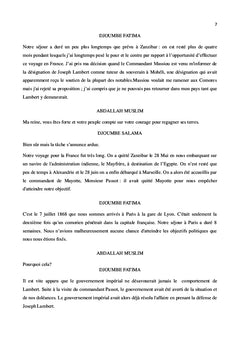 La Régence de Djoumbe Fatima