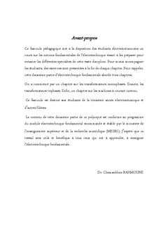 Électrotechnique fondamental 2
