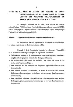 Coronavirus et les Droits de l'Homme