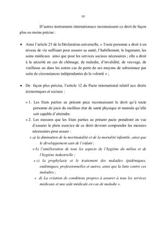 Coronavirus et les Droits de l'Homme