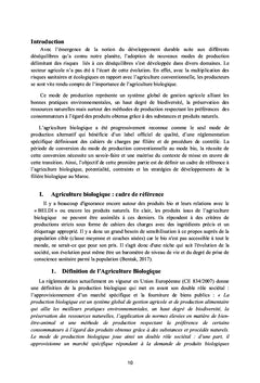 Regards sur l'état actuel de l'Agriculture Biologique au Maroc