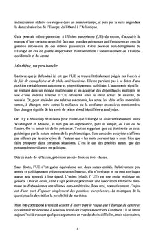 Trop de russophobie et de philo-américanisme en Europe !