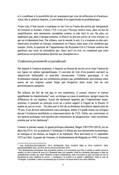 Trop de russophobie et de philo-américanisme en Europe !