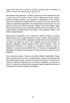 Trop de russophobie et de philo-américanisme en Europe !
