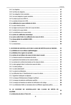 LES DÉCÈS EN ALGÉRIE