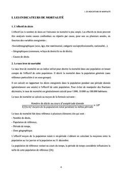 LES DÉCÈS EN ALGÉRIE