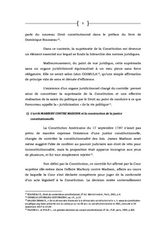 Genese, evolution et problemes de la justice constitutionnelle en RDC