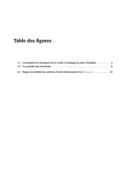 Systèmes Dynamiques avec des Dérivés Entiers et Fractionnaires