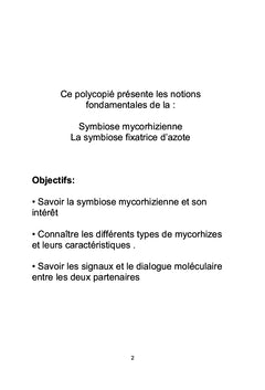 Polycopié cours relation plante micro organismes