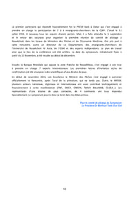 La Conservation et la Gestion Durable de la Biodiversité et des Ressources Marines et Littorales