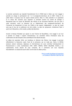 La Conservation et la Gestion Durable de la Biodiversité et des Ressources Marines et Littorales