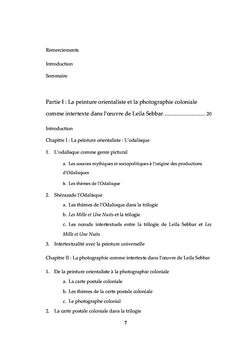 Déconstruction de l'iconographie exotique de la femme orientale