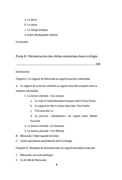Déconstruction de l'iconographie exotique de la femme orientale
