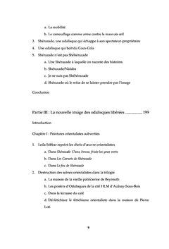 Déconstruction de l'iconographie exotique de la femme orientale