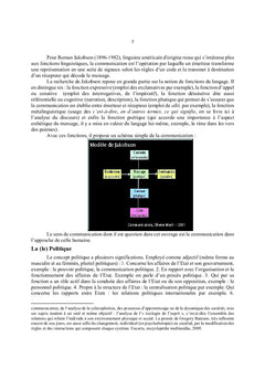 Communication politique et construction de l'image politique au Congo