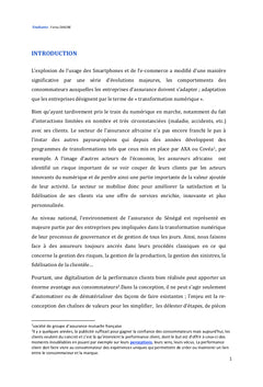 La digitalisation des sociétés d'assurance dans la zone CIMA