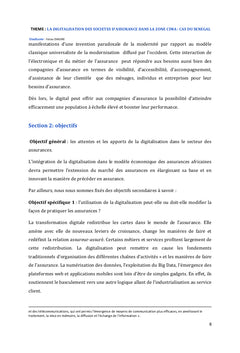 La digitalisation des sociétés d'assurance dans la zone CIMA