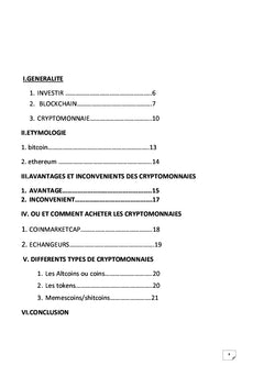 L'ABC DE LA CRYPTOMONNAIE ET DU TRADING