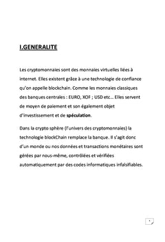 L'ABC DE LA CRYPTOMONNAIE ET DU TRADING