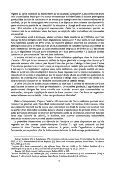 Le bail à usage professionnel en droit OHADA