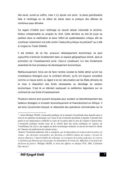 Le système d'arbitrage issu de l'OHADA