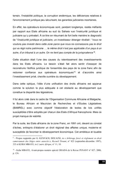 Le système d'arbitrage issu de l'OHADA
