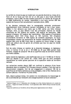 LUTTE CONTRE LA CRIMINALITE FAUNIQUE AU PARC NATIONAL DE LA LOMAMI :