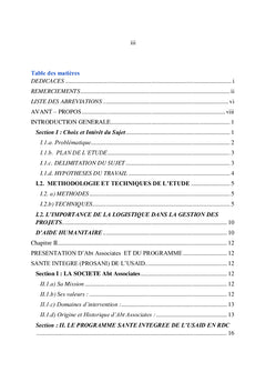 Rapport de stage de fin de la formation en Gestion de la logistique