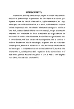Familles et Conflits